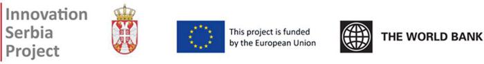 Innovation Serbia Project, EU and World Bank logos